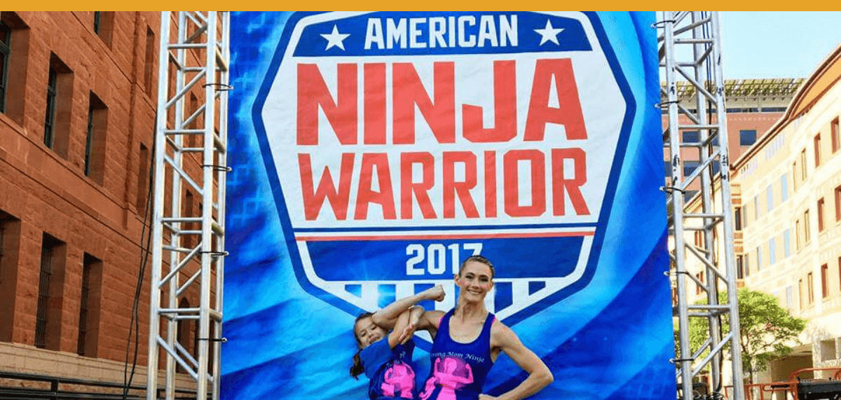 Allison Toepperwein, American Ninja Warrior, and her daughter
