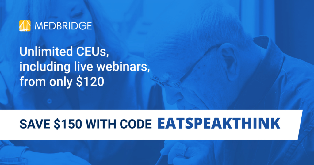 Save $150 with the code EATSPEAKTHINK